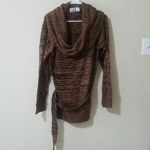 Women's cowl neck sweater